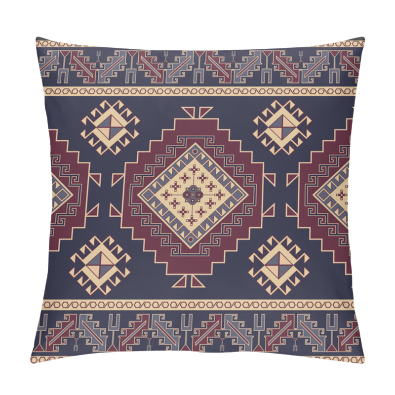 Personality  Abstract Geometric Seamless Pattern In Ethnic Style Pillow Covers