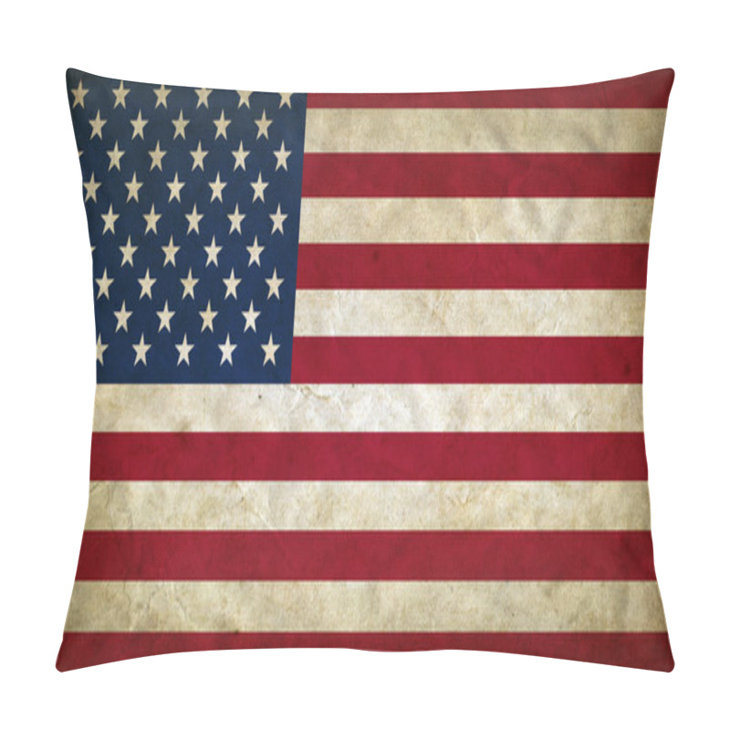 Personality  United States Of America Grunge Flag Pillow Covers