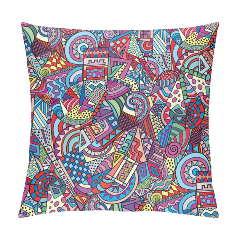 Personality  Geometric Forms Background Pillow Covers