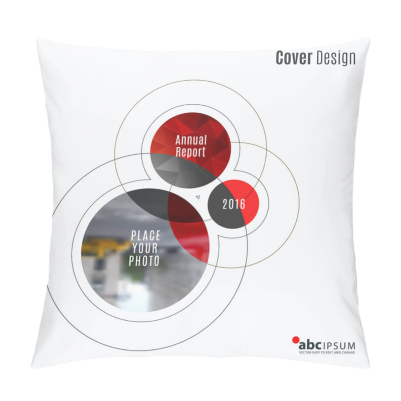 Personality  Business Vector Design Elements For Graphic Layout. Modern Abstr Pillow Covers