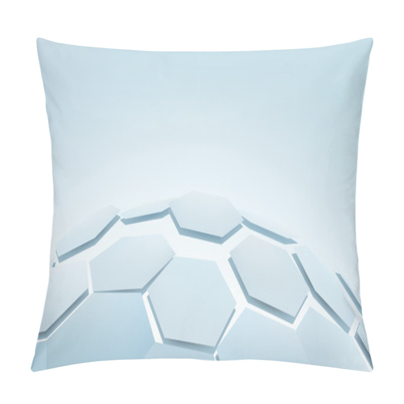 Personality  Vector Background. Illustration Of Abstract 3d Shapes Pillow Covers