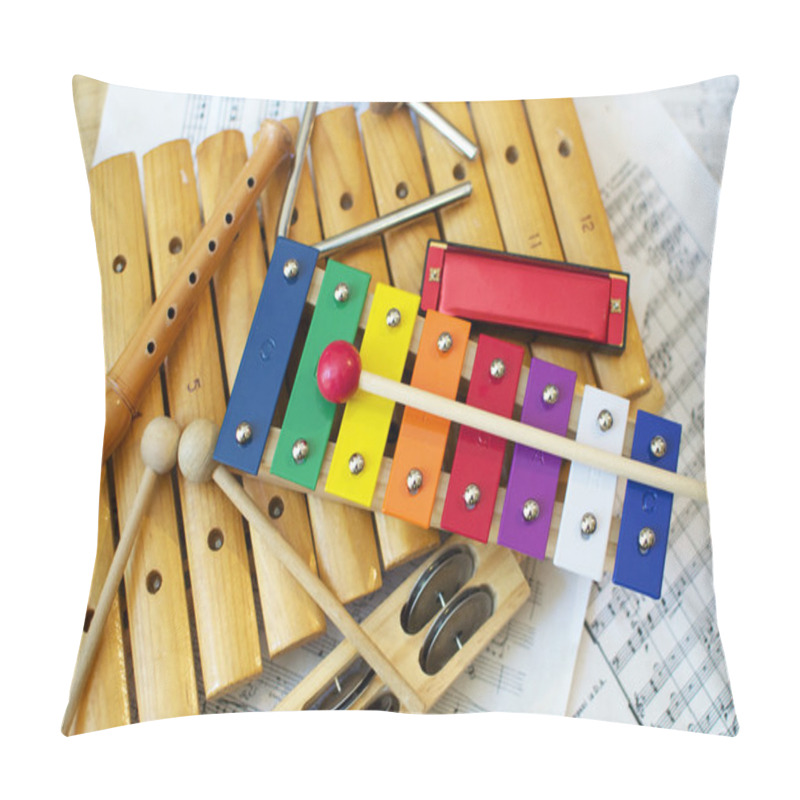 Personality  Kids Instruments Pillow Covers