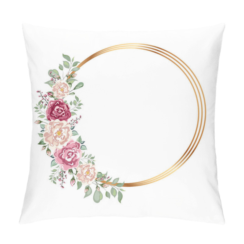 Personality  Geometrical Polyhedron With Flowers Pillow Covers