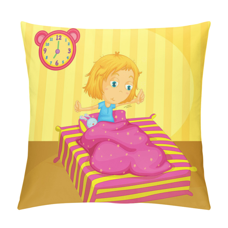 Personality  Girl Waking Pillow Covers