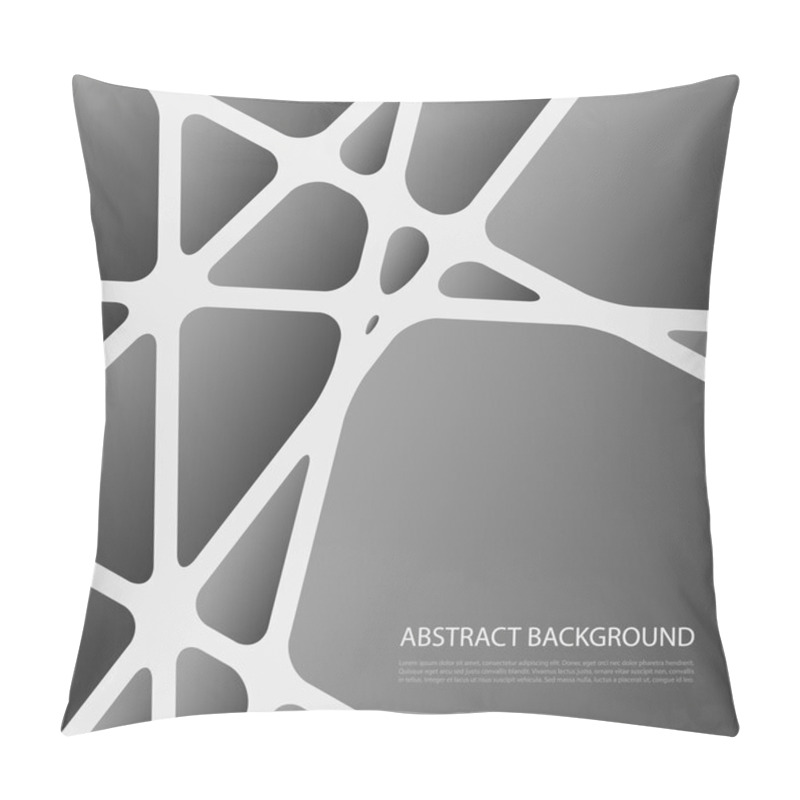 Personality  Abstract Background - Networks Pillow Covers