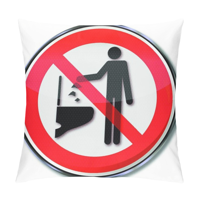 Personality  Please Do Not Throw Objects Into The Toilet Pillow Covers