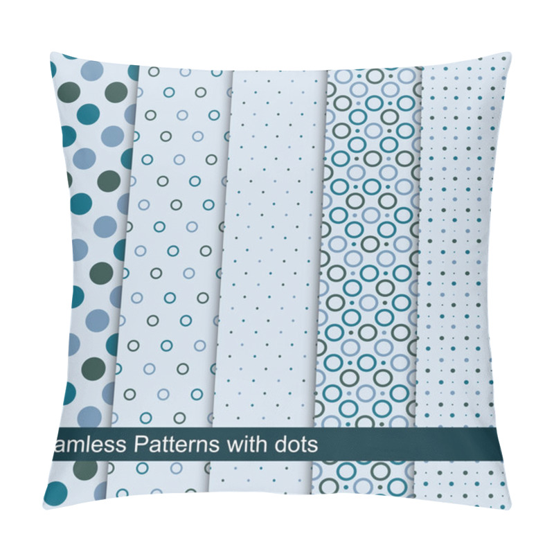 Personality  Simple Dotted Patterns. Seamless Vector Collection. Pillow Covers