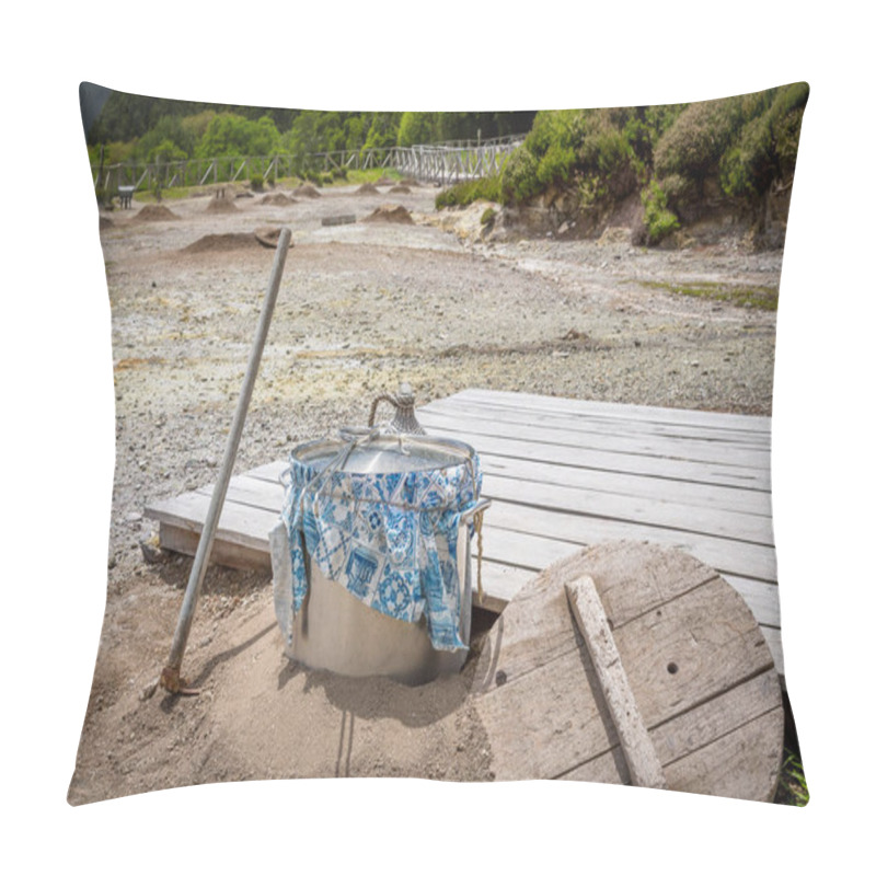 Personality  Furnas Is Located In The Easternmost Of Three Active Trachitic Volcanoes On The Island Of Sao Miguel, In The Historically Active Volcanic Complex Of Furnas.  Pillow Covers