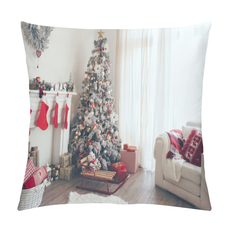 Personality  Christmas Tree Pillow Covers