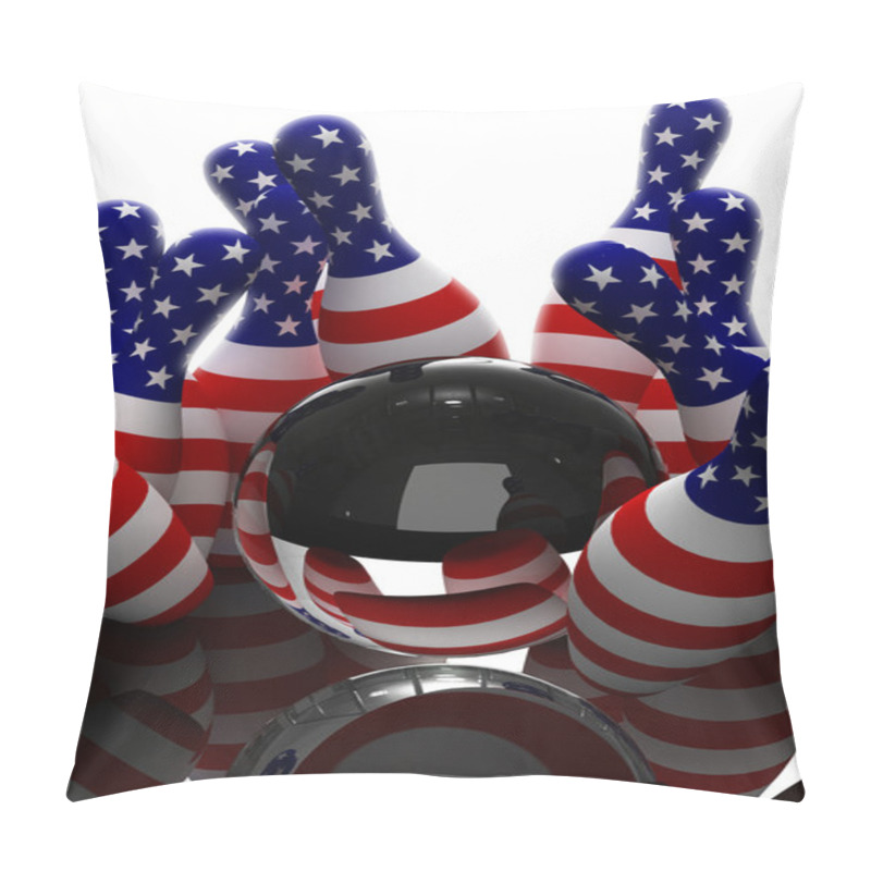 Personality  Bowling - The Strikes Pillow Covers