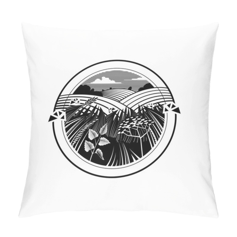 Personality  Rural Landscapes Pillow Covers