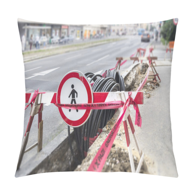 Personality  Optic And Electric Cable  Pillow Covers