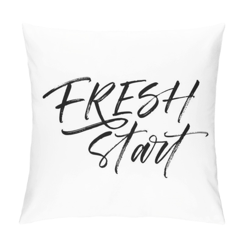 Personality  Fresh Start Card.  Pillow Covers