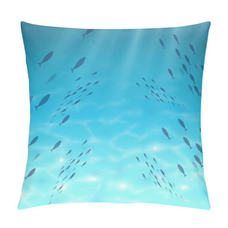 Personality  Fish Underwater World Pillow Covers