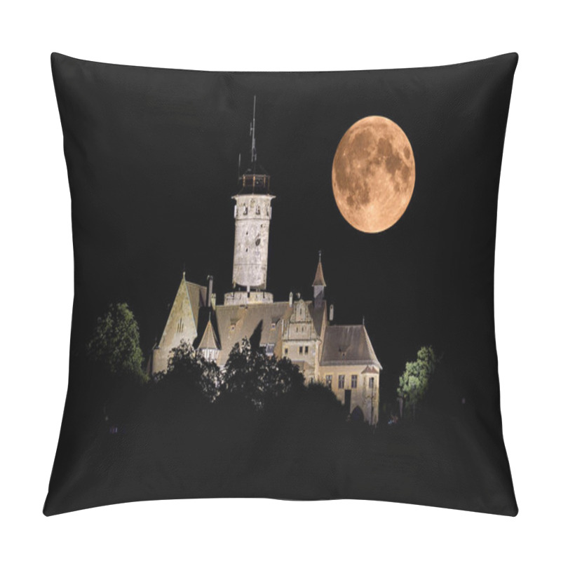 Personality  Scenic View Of Majestic Medieval Castle Architecture Pillow Covers