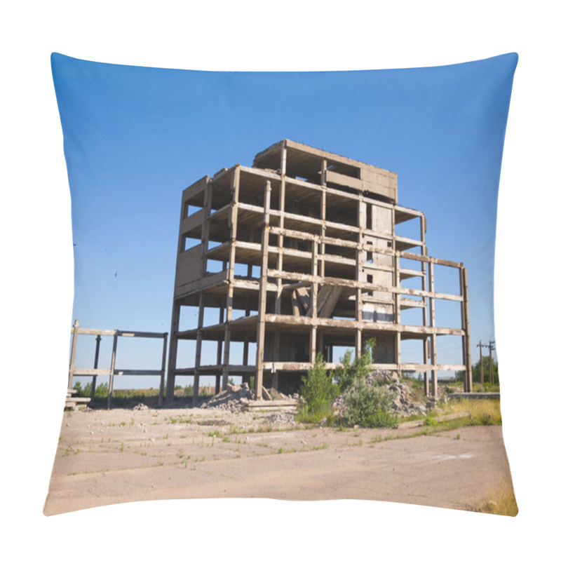 Personality  Abandoned Unfinished Building Pillow Covers