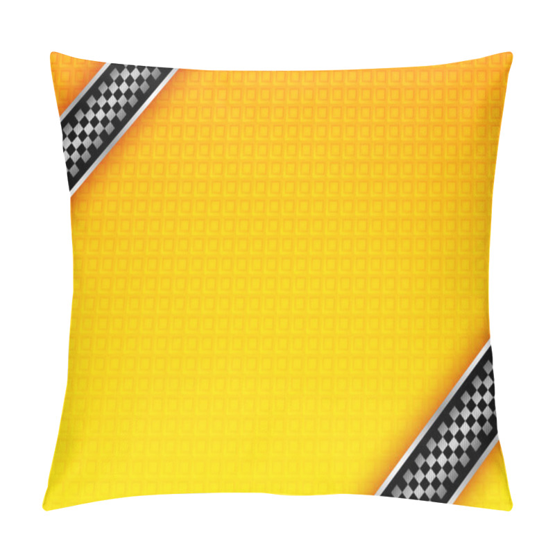 Personality  Taxi Background Pillow Covers