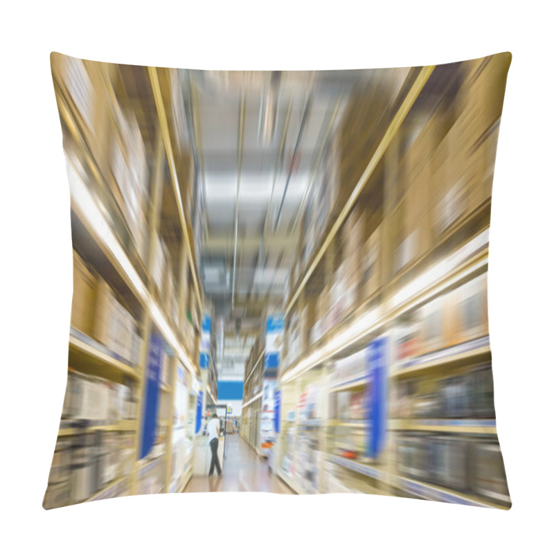 Personality  Interior Of A Warehouse  Pillow Covers