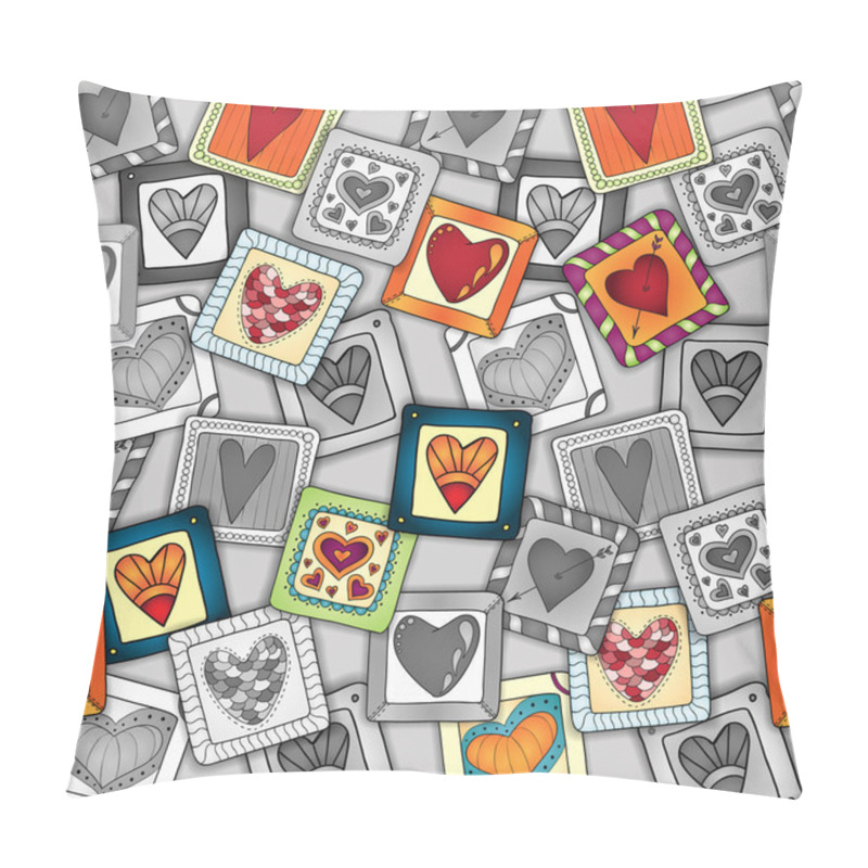 Personality  Geometric Seamless Pattern In Patchwork Style. Pillow Covers