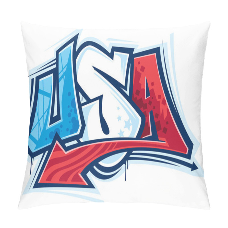 Personality  United States Of America Pillow Covers