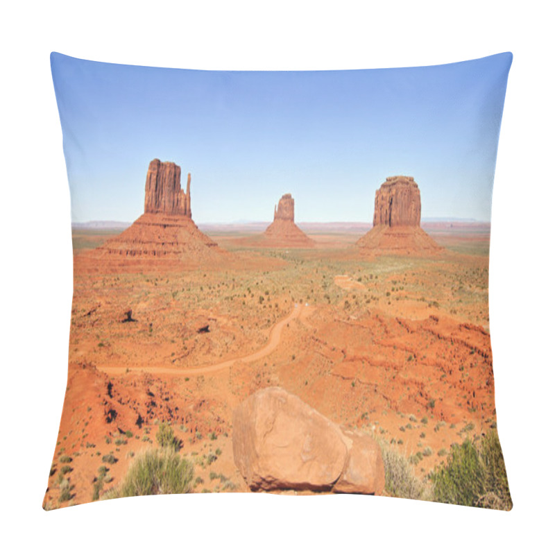 Personality  Monument Valley Rocks, Arizona Pillow Covers