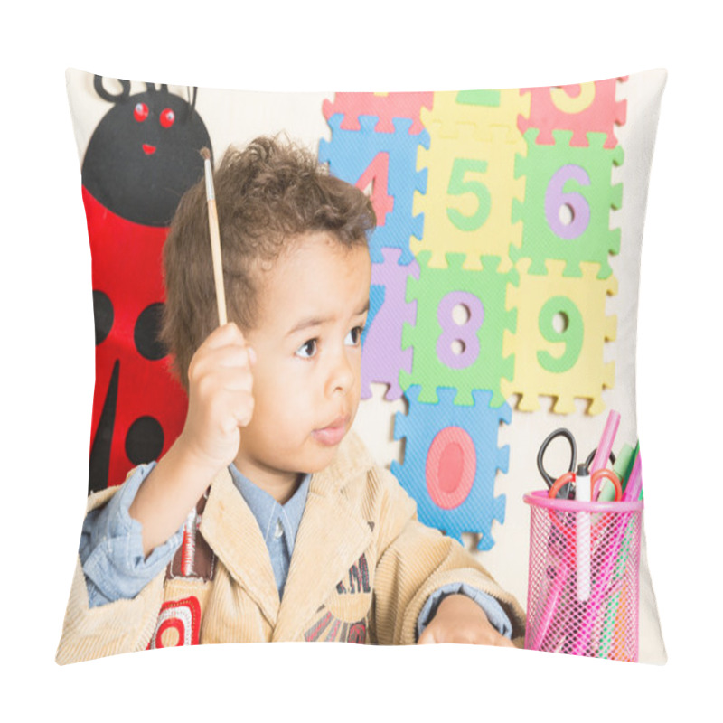 Personality  American Boy Drawing Pillow Covers