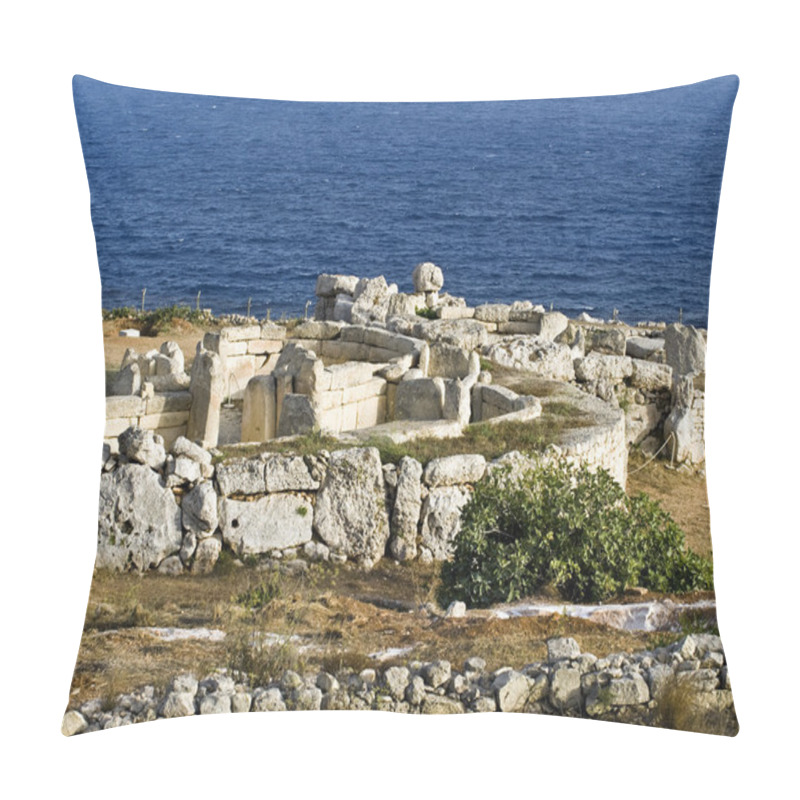 Personality  Mnajdra Temple Pillow Covers