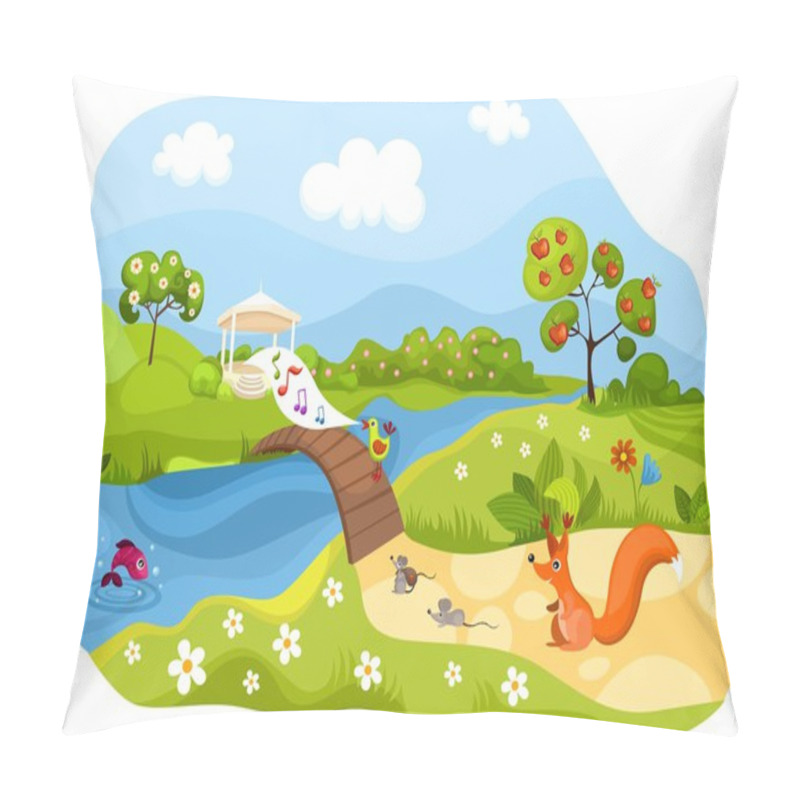 Personality  Spring Card Pillow Covers