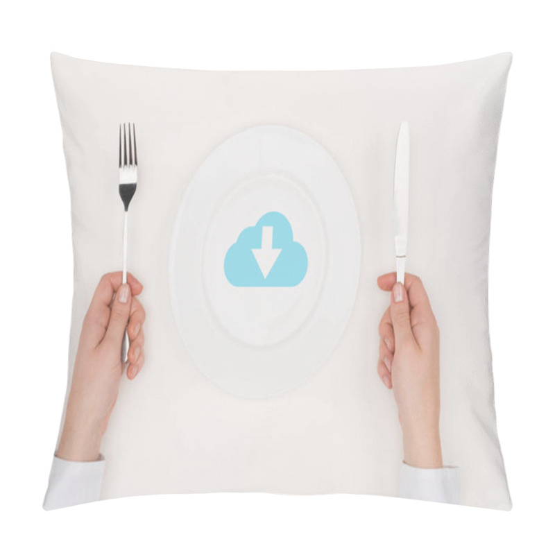 Personality  Didital Communication Concept Pillow Covers