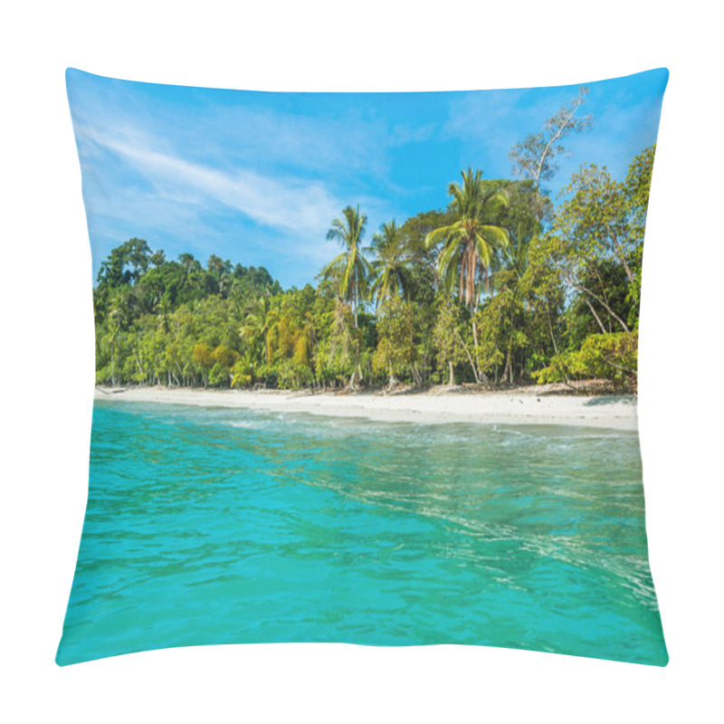 Personality  Tropical Beach In Manuel Antonio National Park, Costa Rica. Pillow Covers