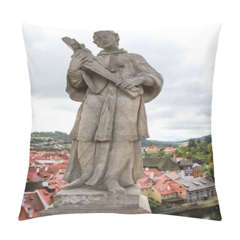 Personality  Cesky Krumlov, South Bohemia, Czech Republic Pillow Covers