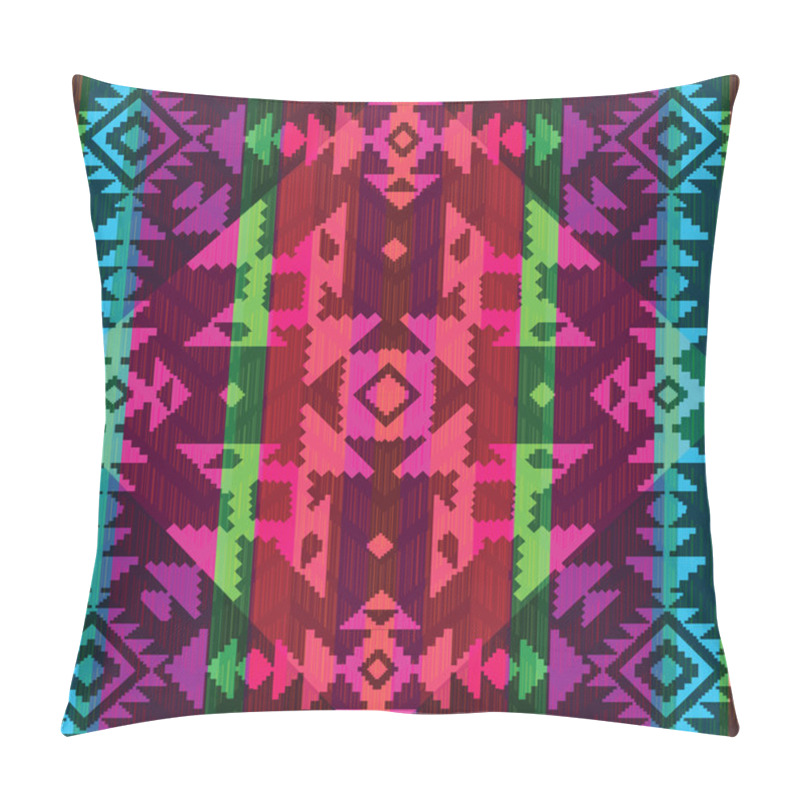 Personality  Geometric Ornament In Ethnic Style Pillow Covers