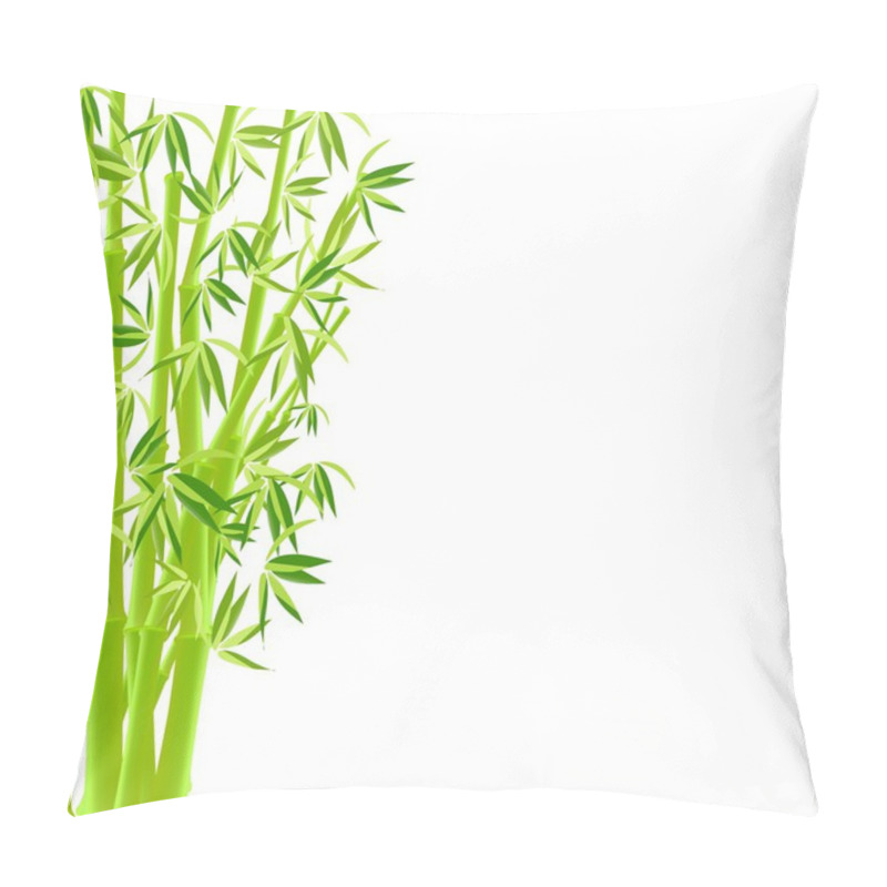 Personality  Green Bamboo Pillow Covers