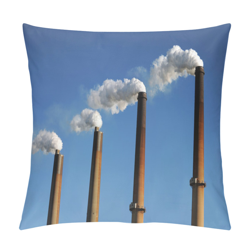 Personality  Industrial Smokestacks Pillow Covers