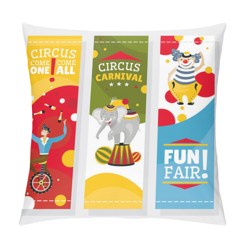 Personality  Funfair Banners Pillow Covers