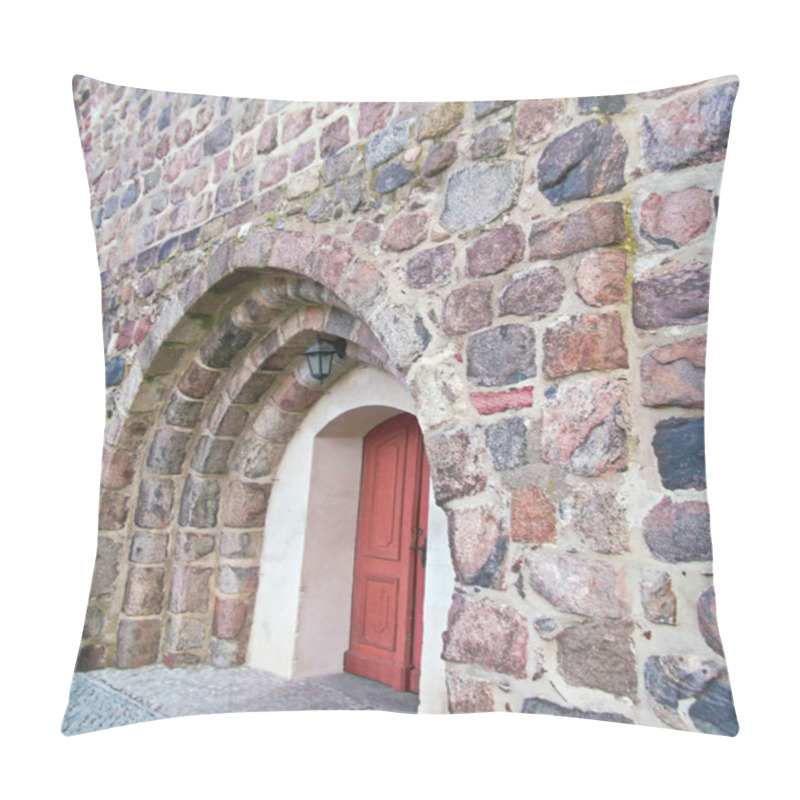 Personality  Entrance To The Mary Magdalene Church Pillow Covers