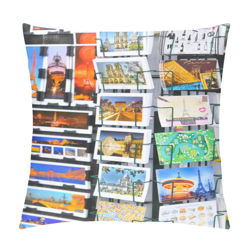 Personality  Postcards From Paris Pillow Covers