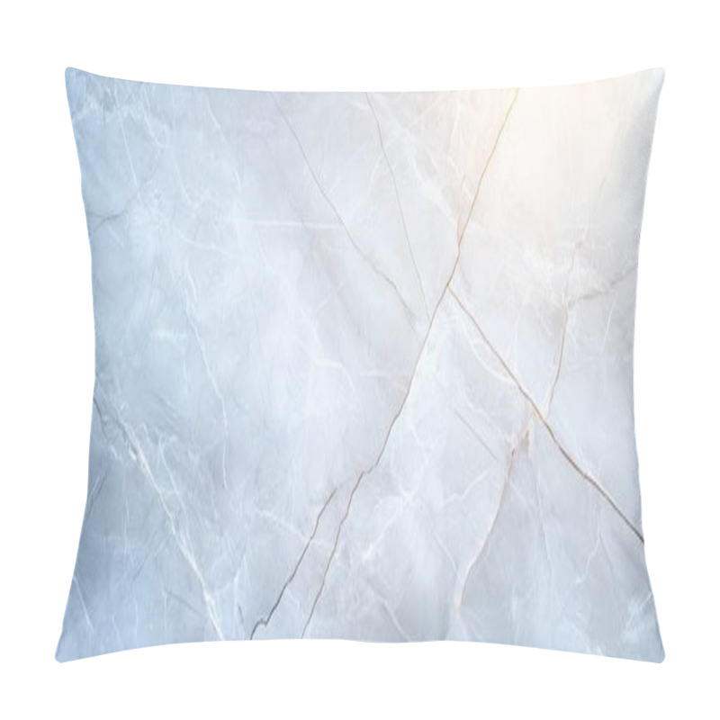 Personality  Elegant Light Blue Marble Texture With Subtle Vein Patterns. Perfect For Backgrounds, Design Projects, And Surface Needs. Captures The Beauty Of Natural Stone. Pillow Covers