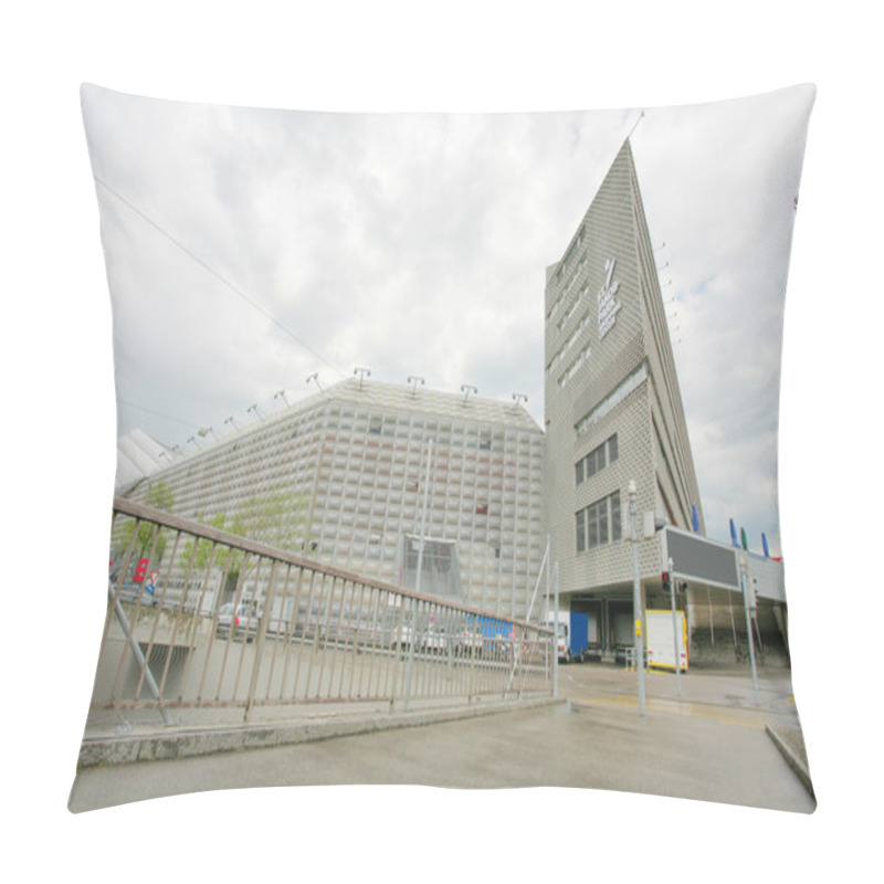 Personality  Outside Stunning View Of St. Jakob-Park Stadium Where The Best F Pillow Covers