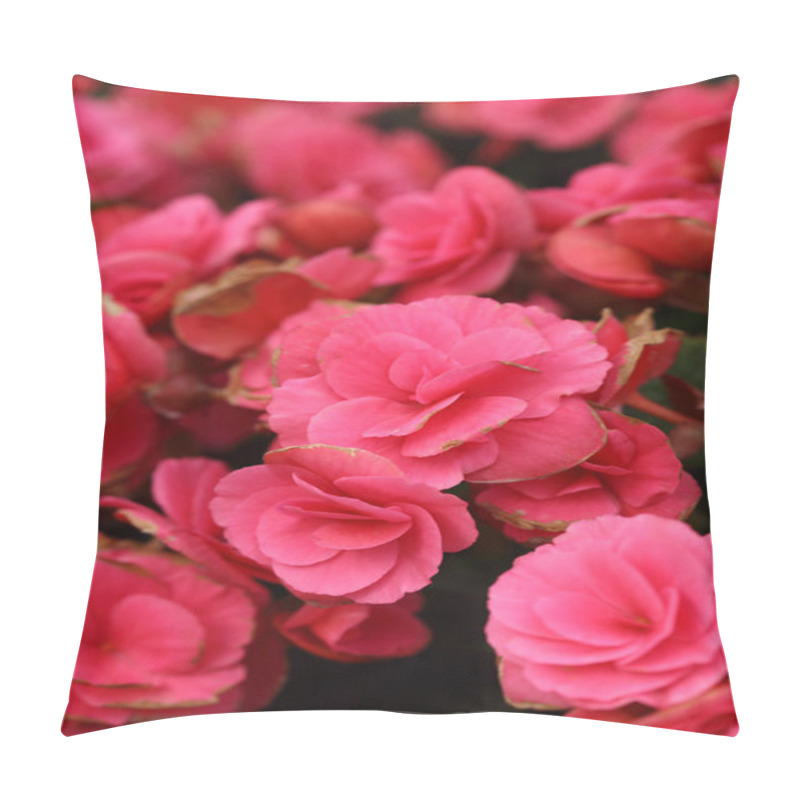 Personality  Begonia Flower Pillow Covers