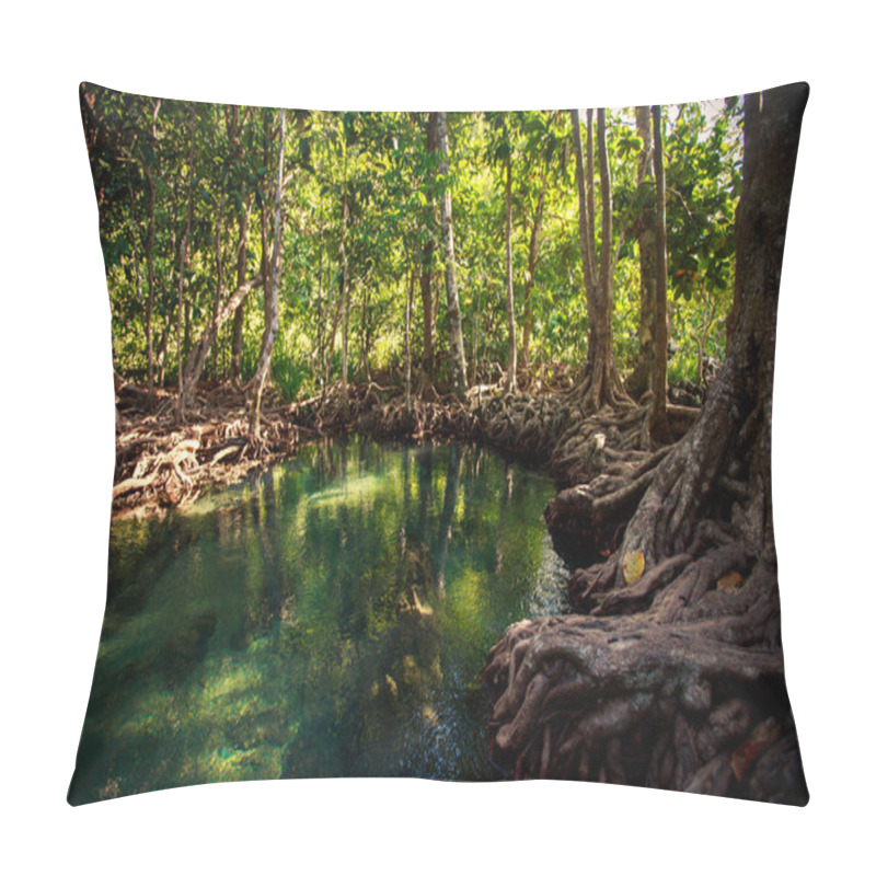 Personality  Mangrove Trees Reflection Pillow Covers