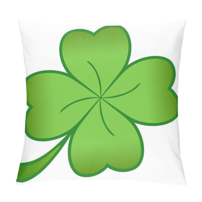 Personality  Green Cloverleaf Pillow Covers