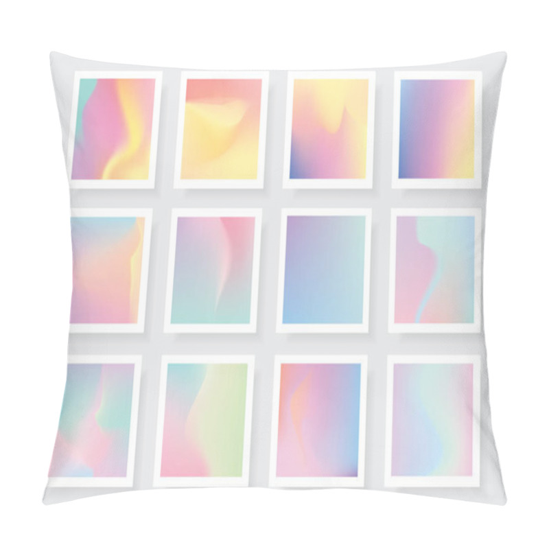 Personality  Holographic Gradient Collection Pillow Covers