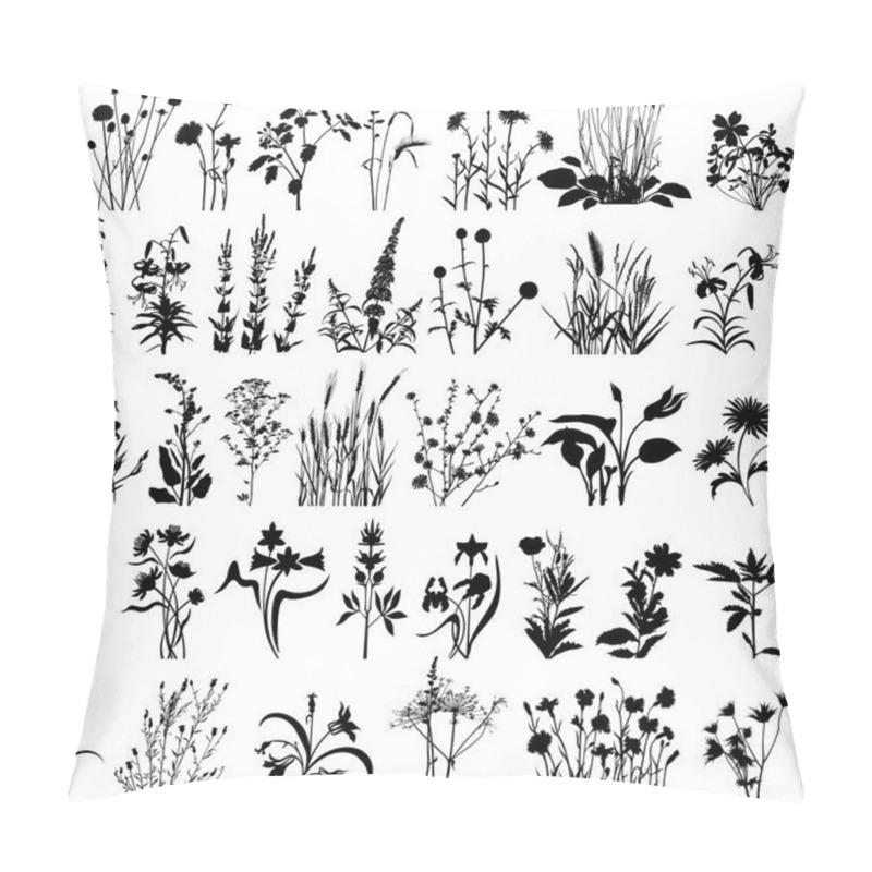 Personality  Big Plant Collection Pillow Covers