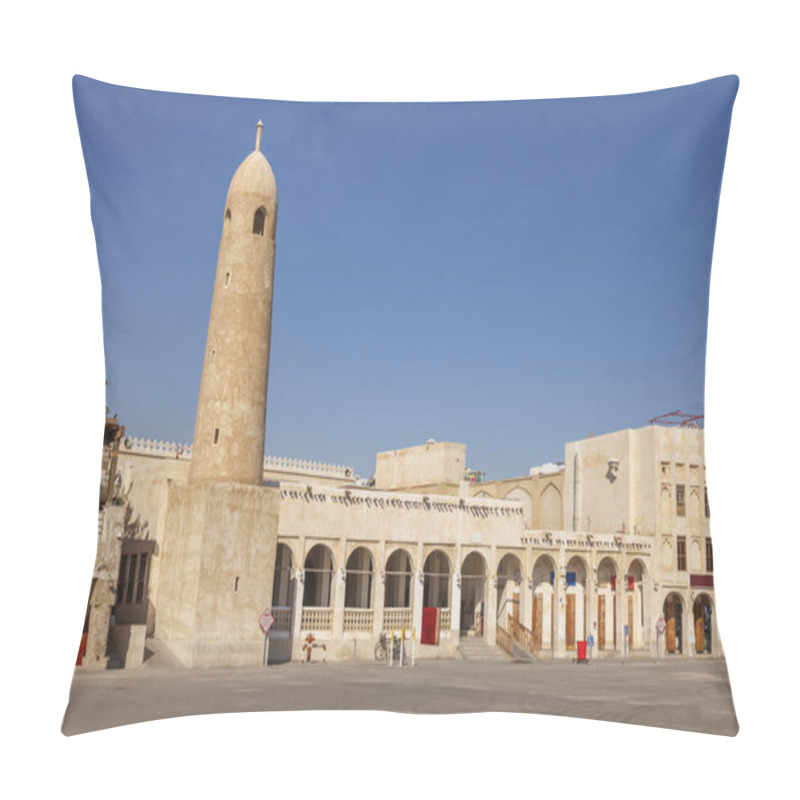 Personality  Souq Waqif In Doha Pillow Covers