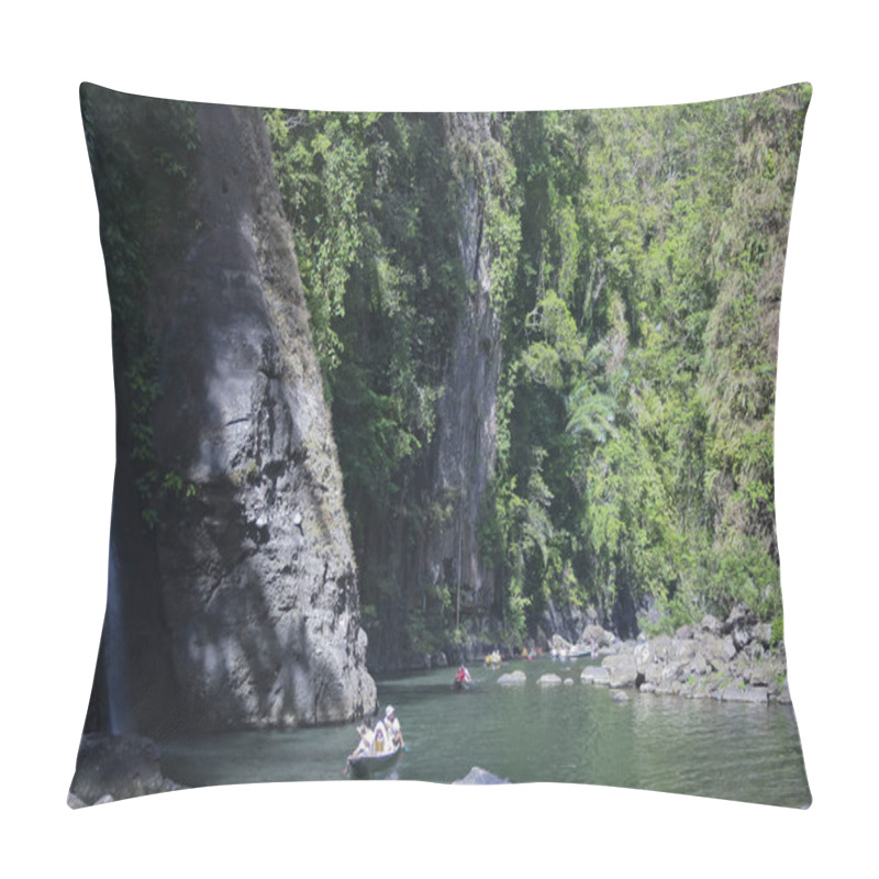 Personality  Pagsanjan River Trip To The Falls In Laguna Pillow Covers