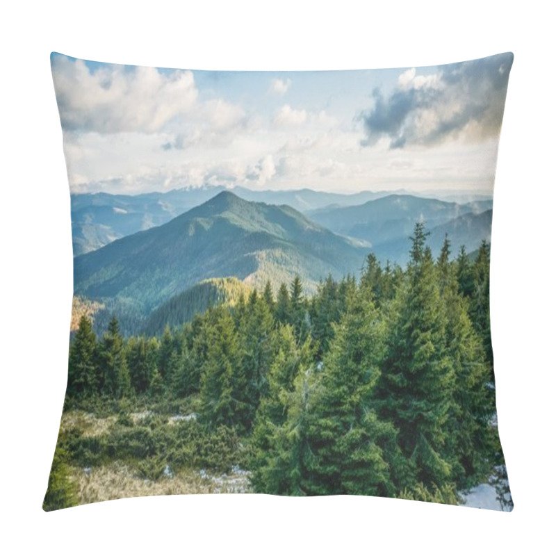 Personality  Carpathian Mountains Pillow Covers