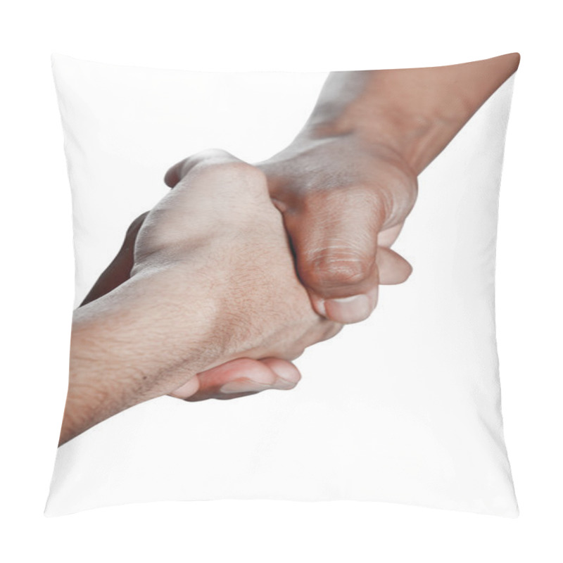 Personality  Two Shaking Hands Pillow Covers