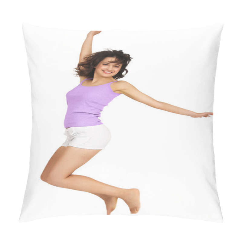 Personality  Jumping Girl Pillow Covers