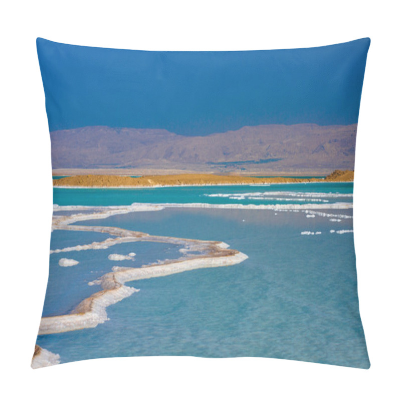 Personality  Beautiful Coast Of The Dead Sea . Pillow Covers